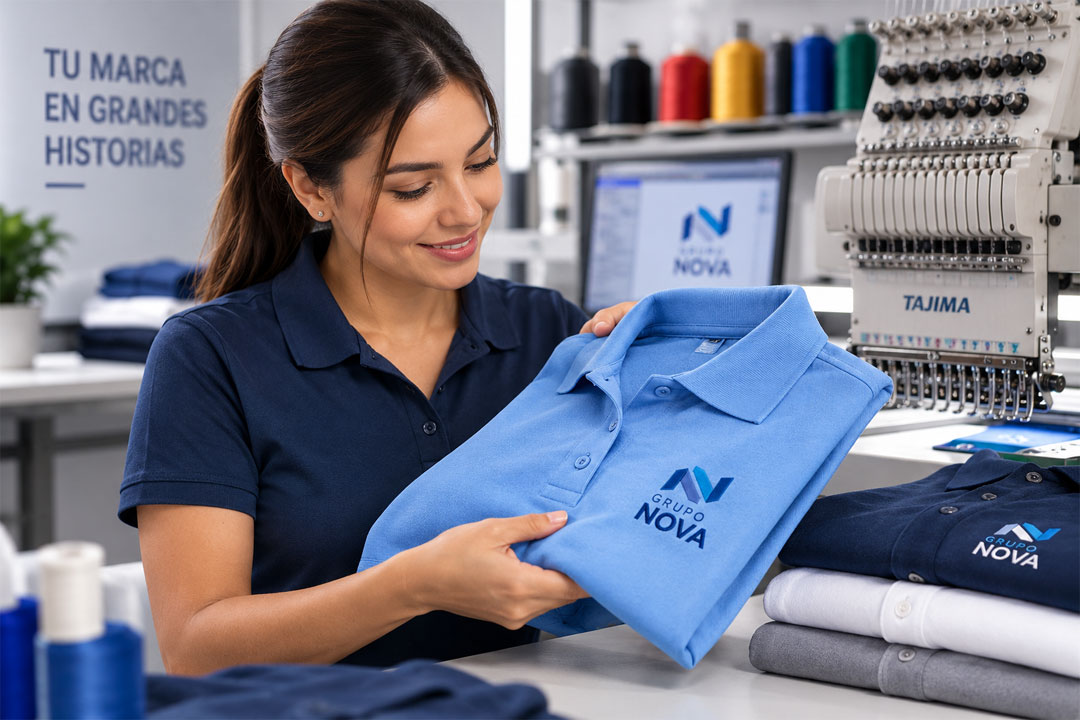 Servicio de bordado de alta precisión en uniformes corporativos
